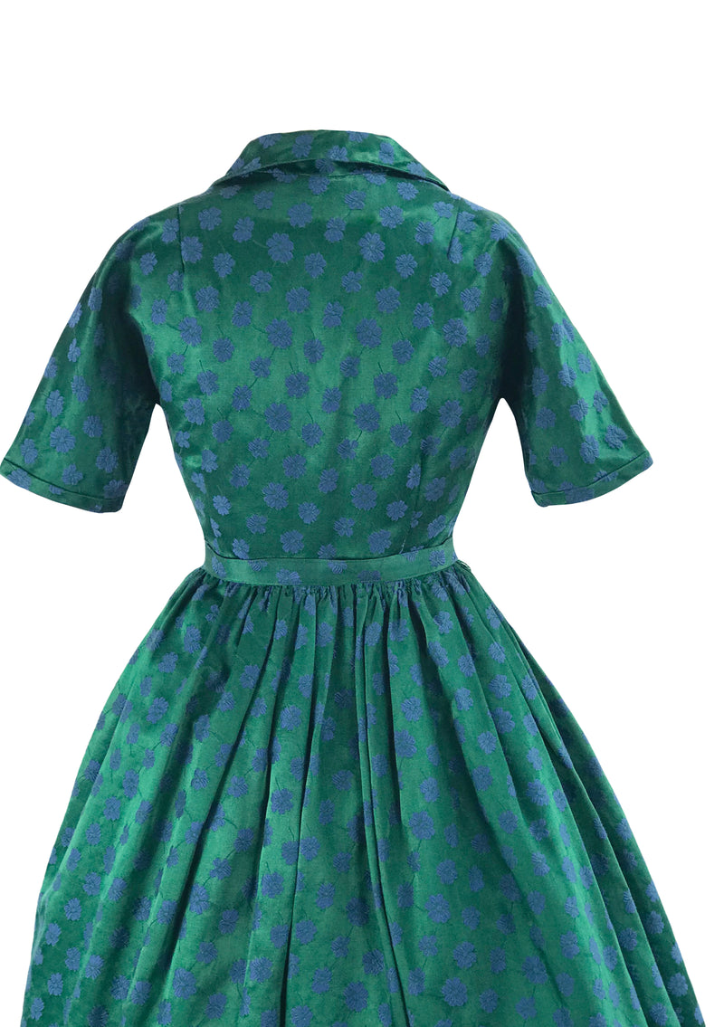 1950 green dress Vintage 1950s Green Tulle Dress ALEXANDRA-KING
