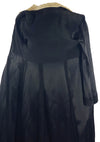 Vintage 1930s Black Rayon BlendOverdress- New!