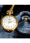 RARE Lederer 60's Designer Pocket Watch Crocodile Handbag- New