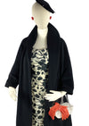 Late 1950s Early 1960s Lilli Ann Wool Clutch Coat- New!