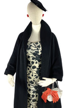Late 1950s Early 1960s Lilli Ann Wool Clutch Coat- New!