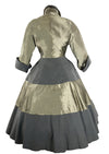 Sensational 1950s Grey/ Silver Princess Coat- New!