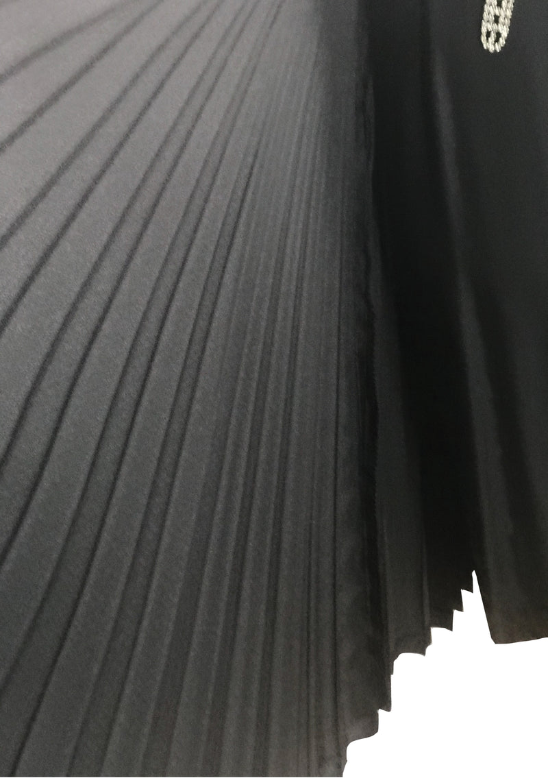 Vintage 1950s Black Lilli Ann Cocktail Dress- New!
