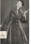 Vintage 1950s Lilli Ann Designer Wool Princess Coat- New!