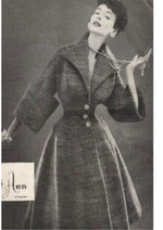 Vintage 1950s Lilli Ann Designer Wool Princess Coat- New!
