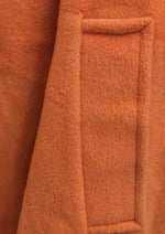 Vintage Hilary Bradley Designer Coral Cashmere Coat- NEW!