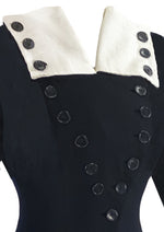 Impeccable Vintage 1940s Navy Nautical Suit - NEW!