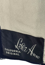 Rare 1940s Navy & Herringbone Lilli Ann Designer Suit- New! (SOLD)