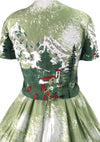 Recreation of 1950s Green Alpine Border Ensemble - New! (on Hold)