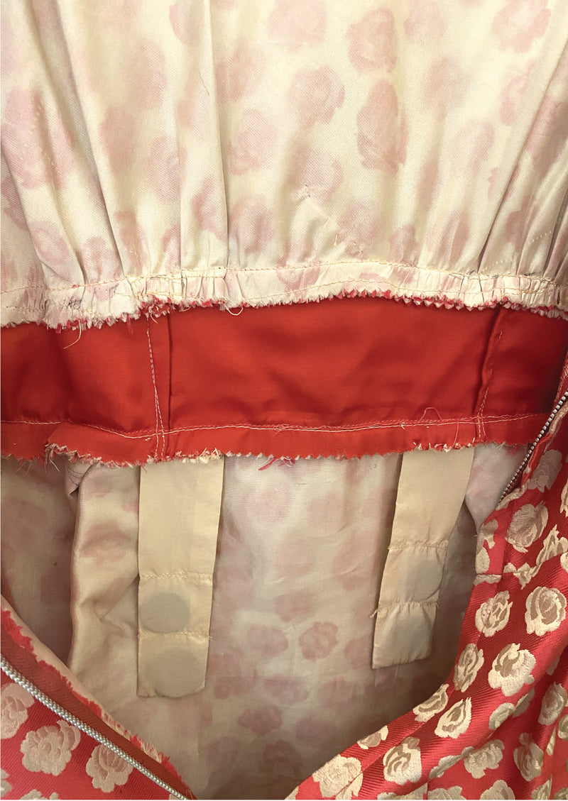 Late 1950s to Early 1960s Rouge Pink Dress - New!