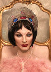 Vintage 1920s - 1930s Rhinestone Kokoshnik Headpiece- NEW!