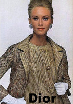 Couture Dior Documented 1960s Suit - New!