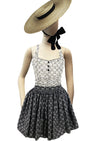 Vintage 1950s Play Set Swimsuit with Matching Skirt- New!