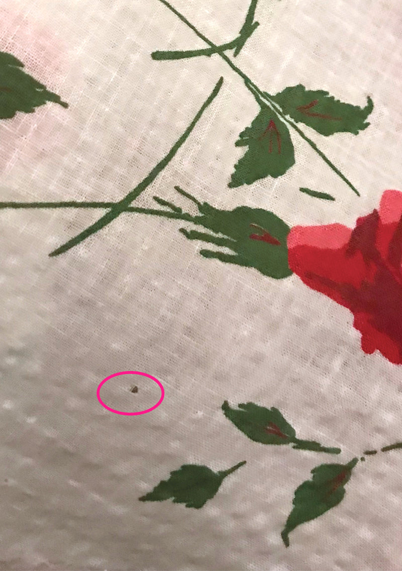 Gorgeous 1950s Magenta Roses Seersucker Cotton Sundress - New!