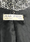 Couture 1960s Jean Patou Wool Dress and Cape - New!