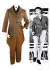 Vintage 1930s Tawny Brown Jodhpurs Riding Breeches- New!