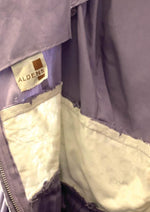 Sweet Late 1950s Aldens Label Lavender Cotton Dress- New!