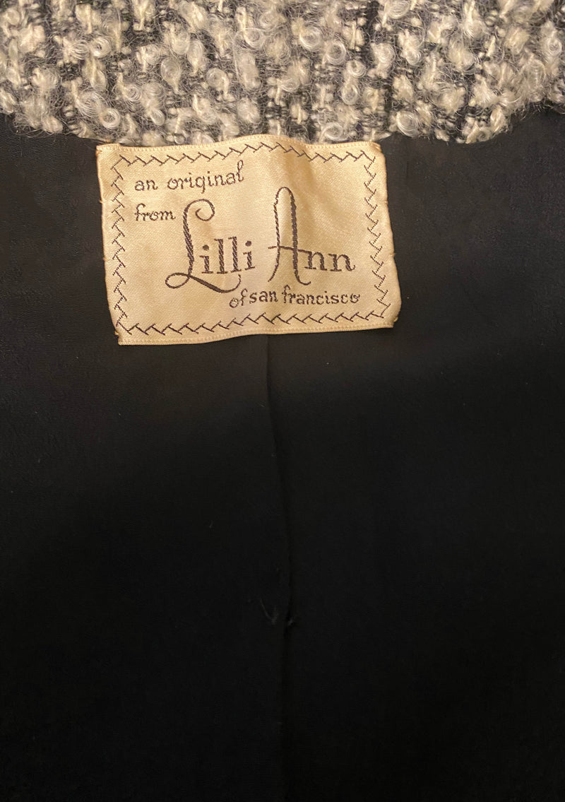 Sophisticated 1950s Lilli Ann Designer Jacket- New!