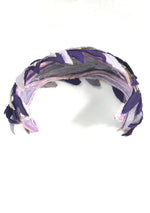 Vintage 1950s Purple and Lilac Floral Bandeau - New!