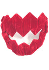 Vintage 1950s Sculptured Red Velvet Bandeau -New!