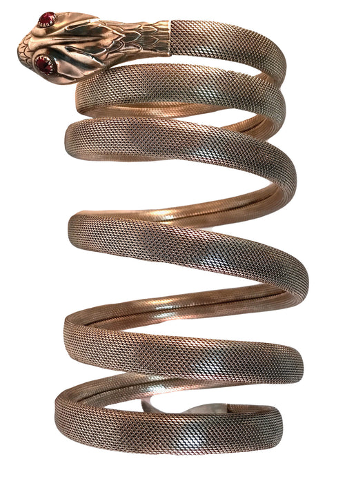 Magnificent Silver Snake Bracelet 1900 -1920 - New!