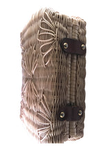 Vintage 1960s Natural Wicker Handbag - New!