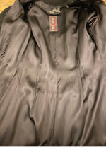 Vintage Rare 1940s Designer Lilli Ann Black Wool Coat- New!