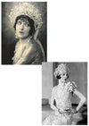 Vintage 1920s - 1930s Rhinestone Kokoshnik Headpiece- NEW!