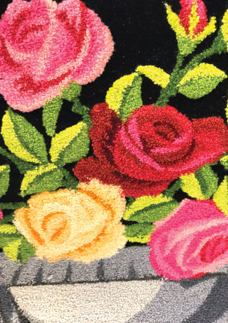 Huge Vintage 1950s Roses Floral Tapestry Handbag - New! – Coutura Vintage