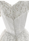 Original 1950s Ivory Lace and Tulle Wedding Dress