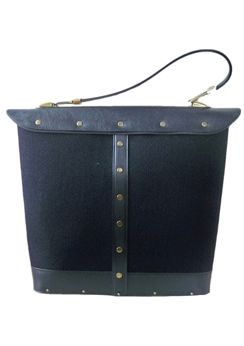 Vintage 1960s Spanish Dancer Jewelled Bucket Handbag