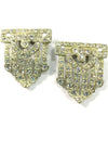 Outstanding 1930s Duette Rhinestone Brooch - New!