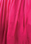 Vintage 1950s Fuchsia Pink Chiffon Party Dress - New!