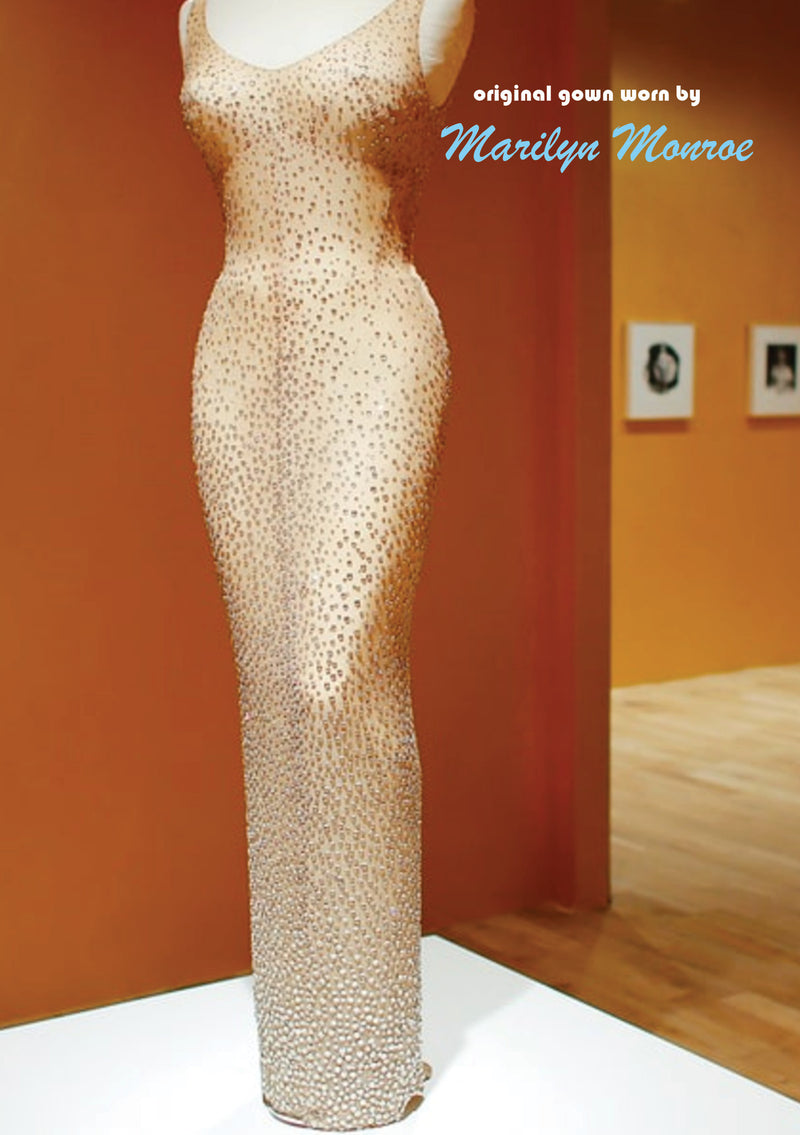 Recreation of Marilyn Monroe's Birthday Gown Recreation of Marilyn Monroe's Birthday Gown